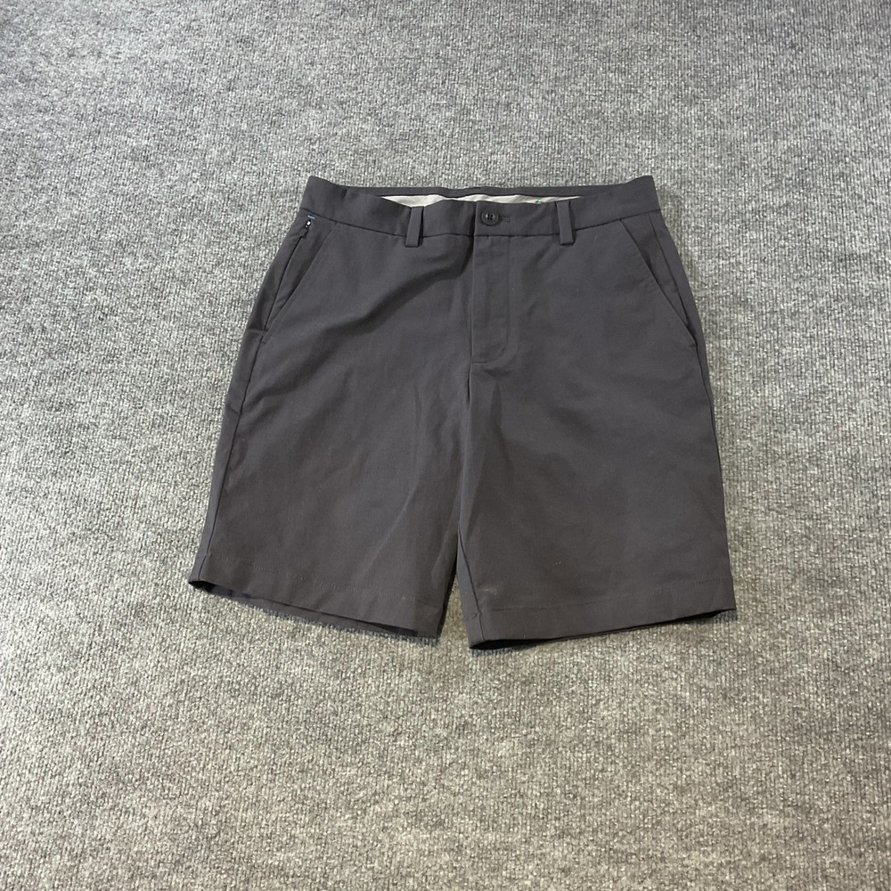Vineyard Vines OTG On-The-Go Shorts Mens 28 Gray Performance Stretch Golf Casual
